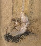 Edouard Vuillard Self-portrait of glasses oil painting